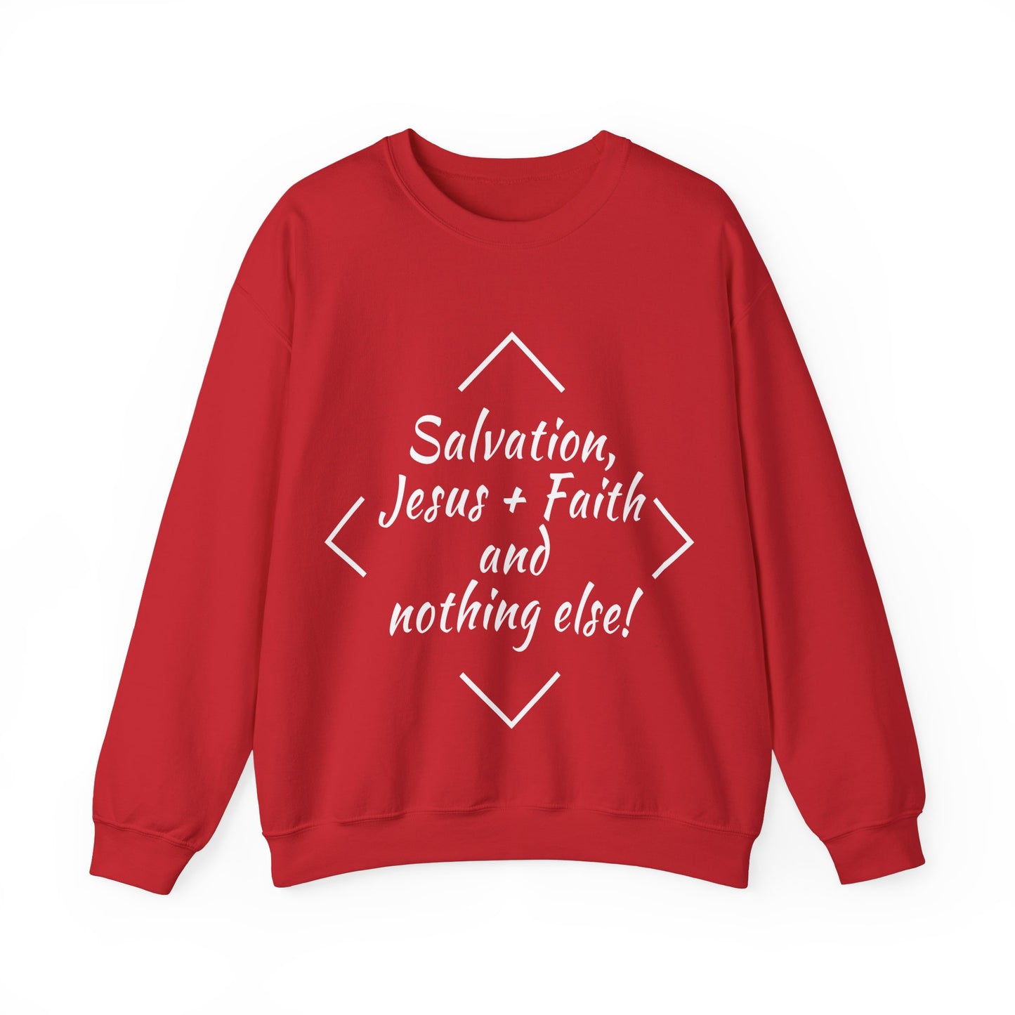 Salvation, Jesus + Faith, Unisex Heavy Blend™ Crewneck Sweatshirt