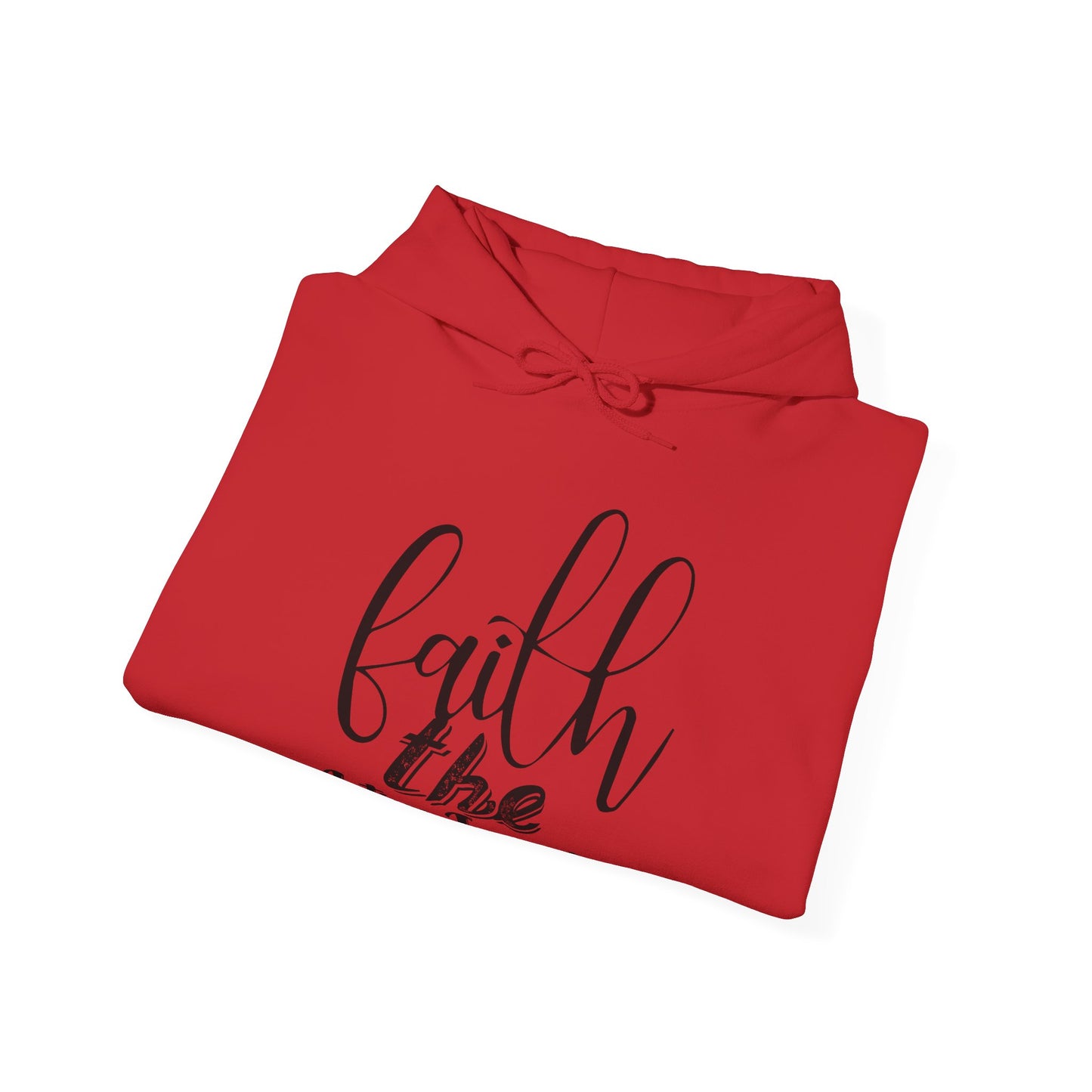 Faith, The Active Ingredient! Hooded Sweatshirt - Crafted for Comfort and Relaxation
