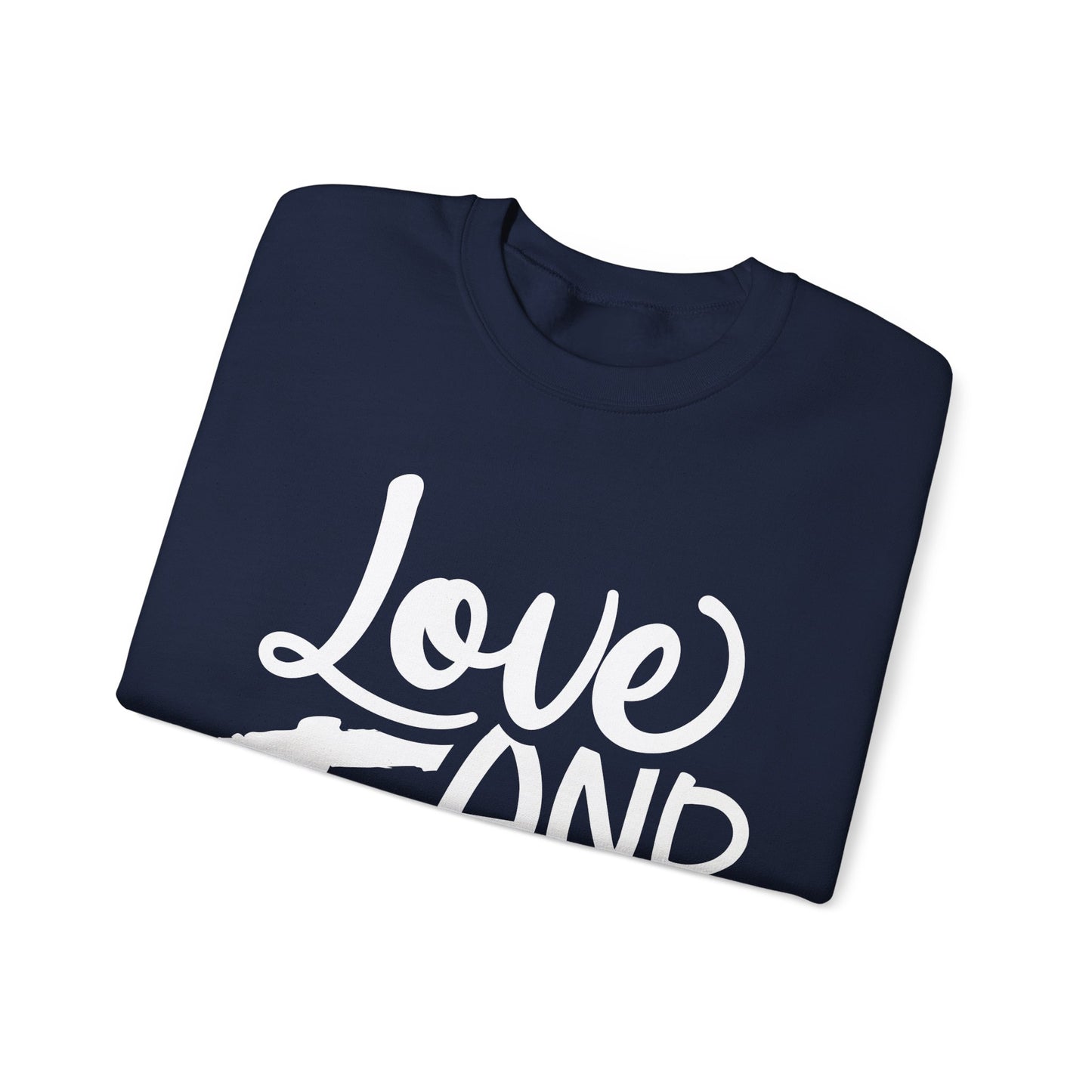 Love and Fear Cannot Co-Exist ,Unisex Heavy Blend™ Crewneck Sweatshirt