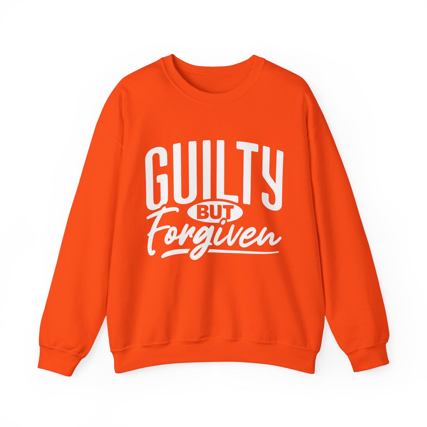 Guilty But Forgiven ,Unisex Heavy Blend™ Crewneck Sweatshirt