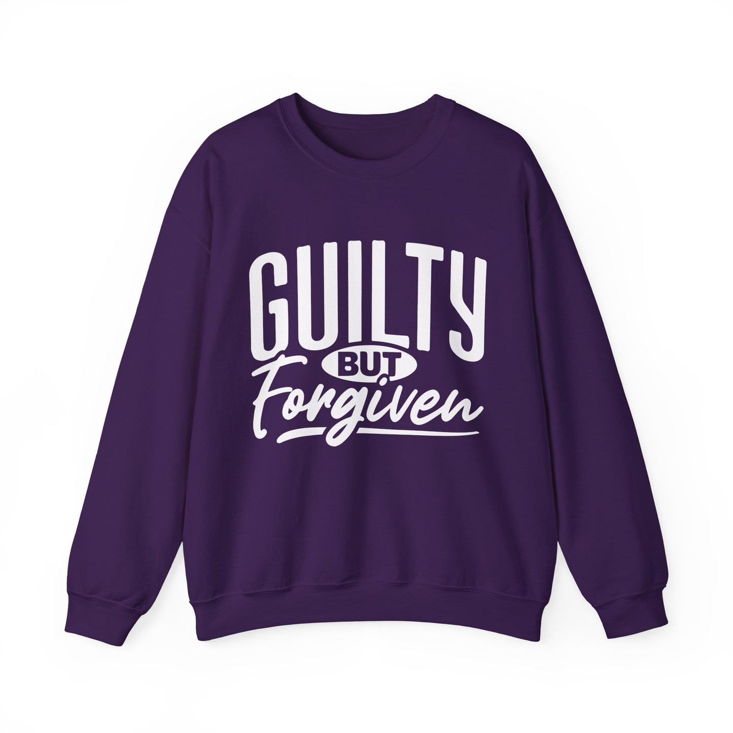 Guilty But Forgiven ,Unisex Heavy Blend™ Crewneck Sweatshirt
