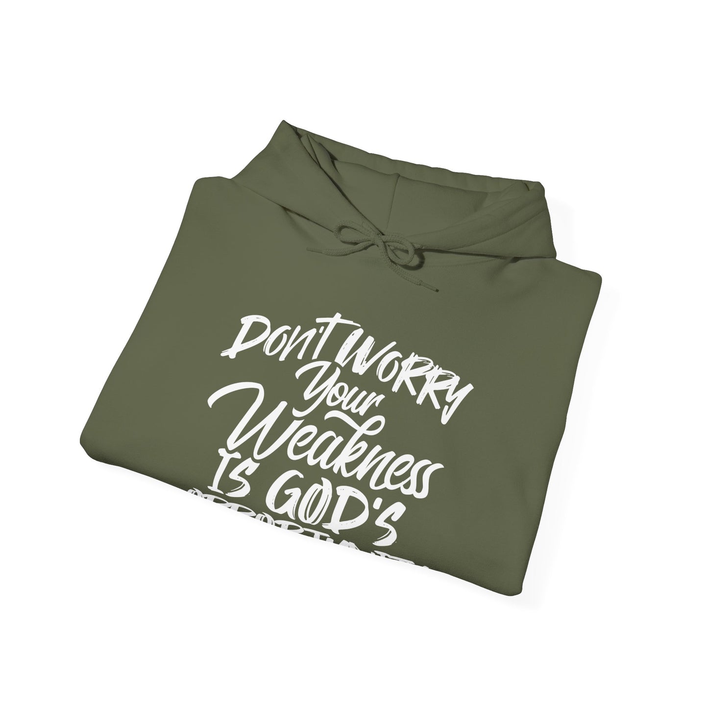 Don't Worry, Cozy Hooded Sweatshirt for Ultimate Comfort