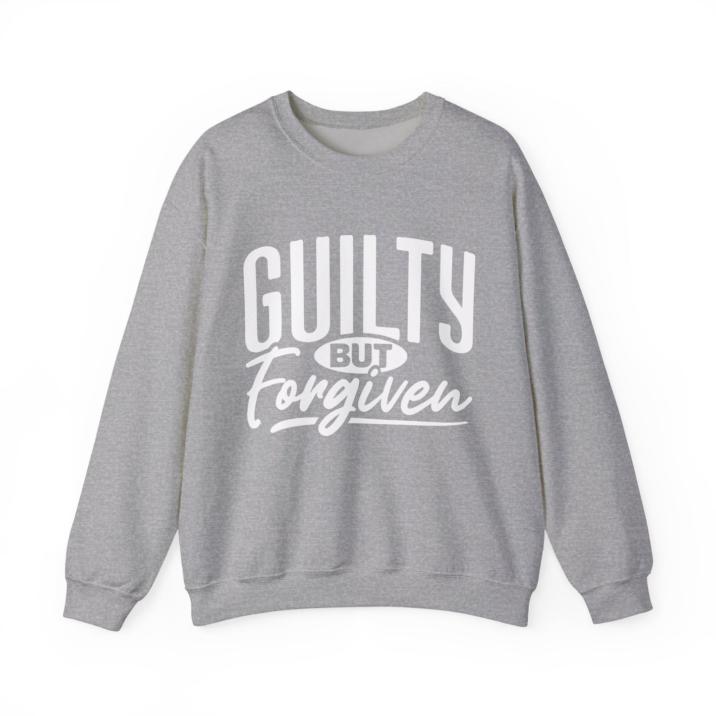 Guilty But Forgiven ,Unisex Heavy Blend™ Crewneck Sweatshirt