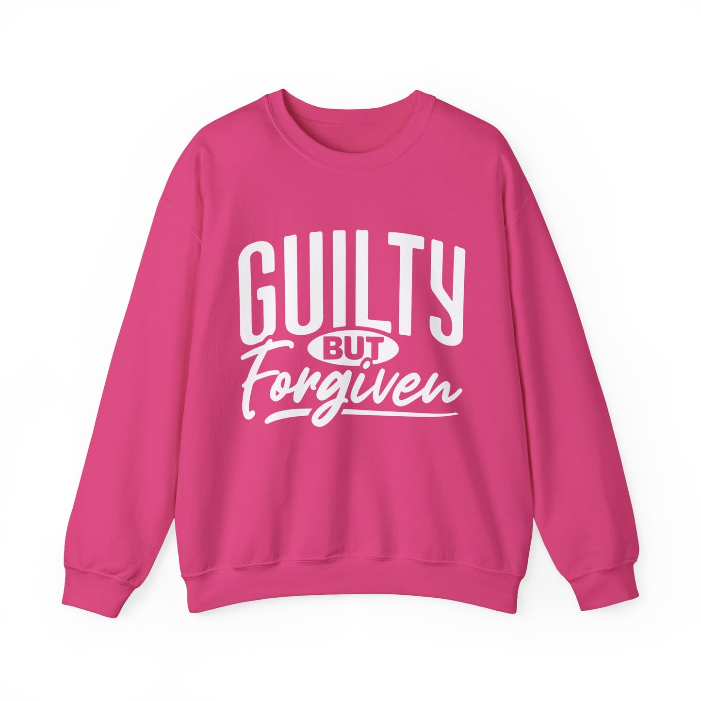 Guilty But Forgiven ,Unisex Heavy Blend™ Crewneck Sweatshirt