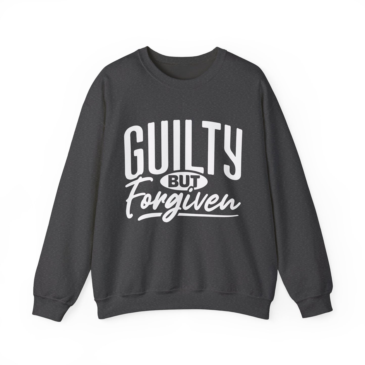 Guilty But Forgiven ,Unisex Heavy Blend™ Crewneck Sweatshirt