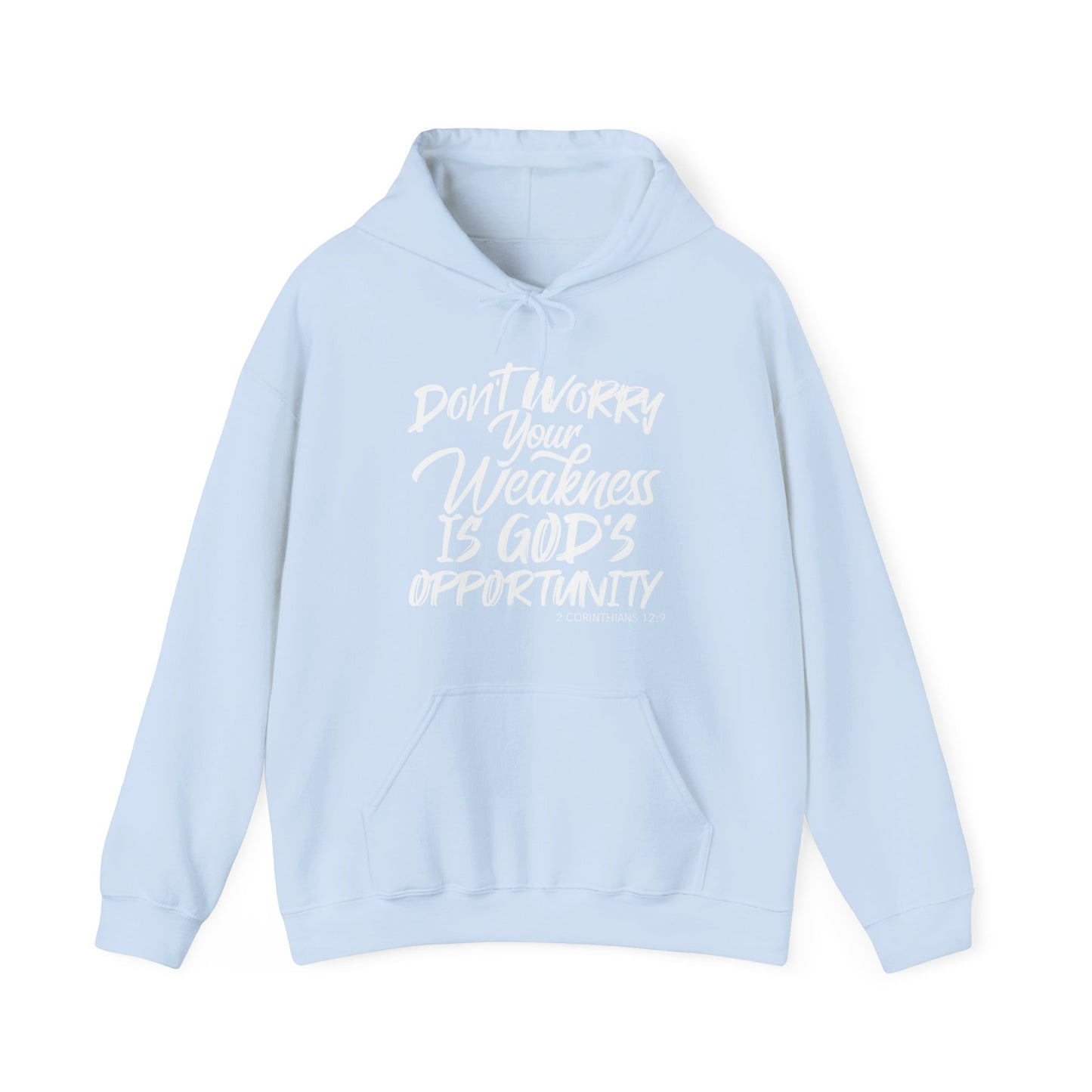 Don't Worry, Cozy Hooded Sweatshirt for Ultimate Comfort