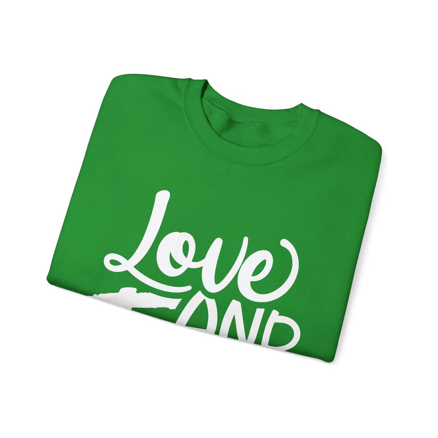Love and Fear Cannot Co-Exist ,Unisex Heavy Blend™ Crewneck Sweatshirt