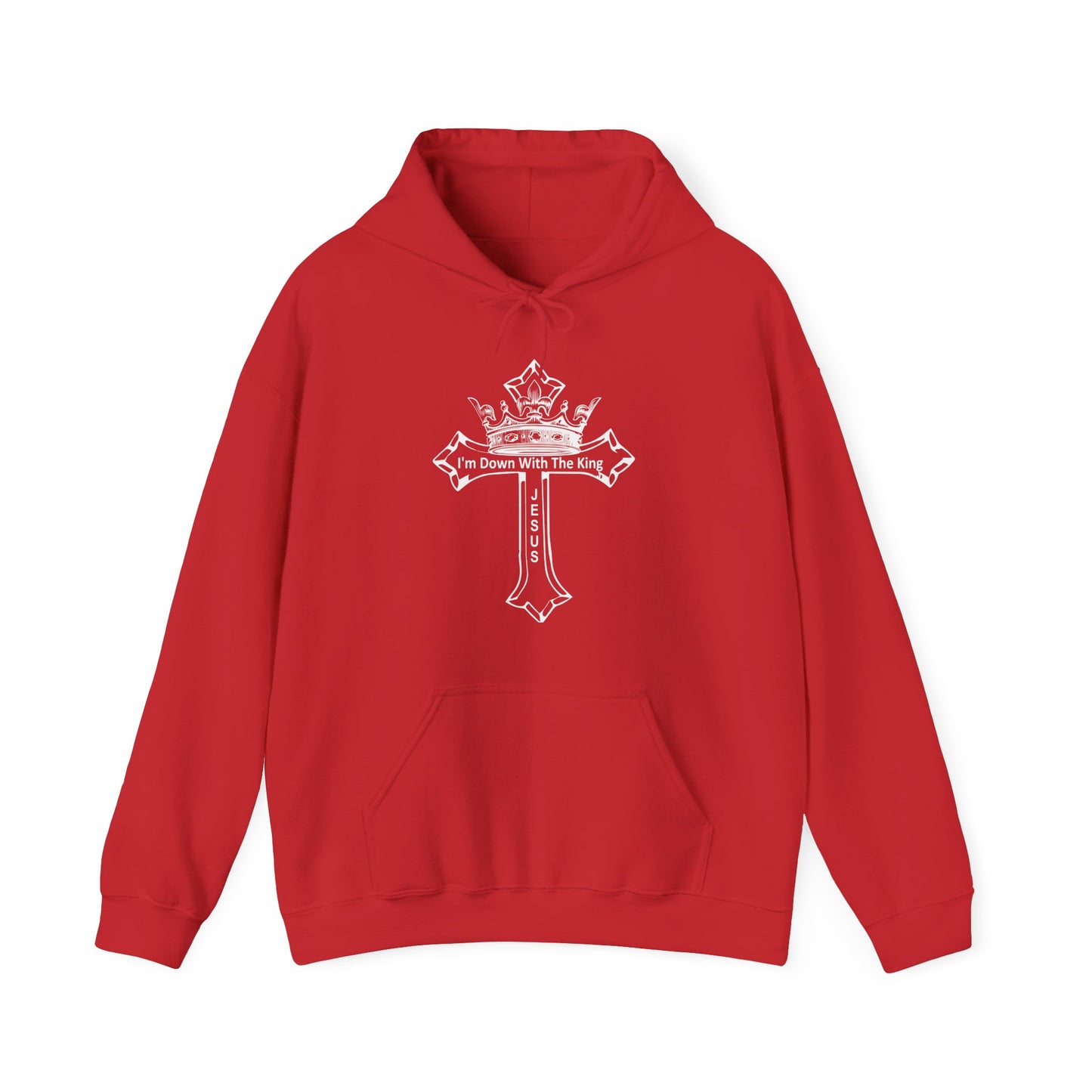 I'm Down With The King, Cozy Hoodie for Ultimate Relaxation - Crafted for Comfort