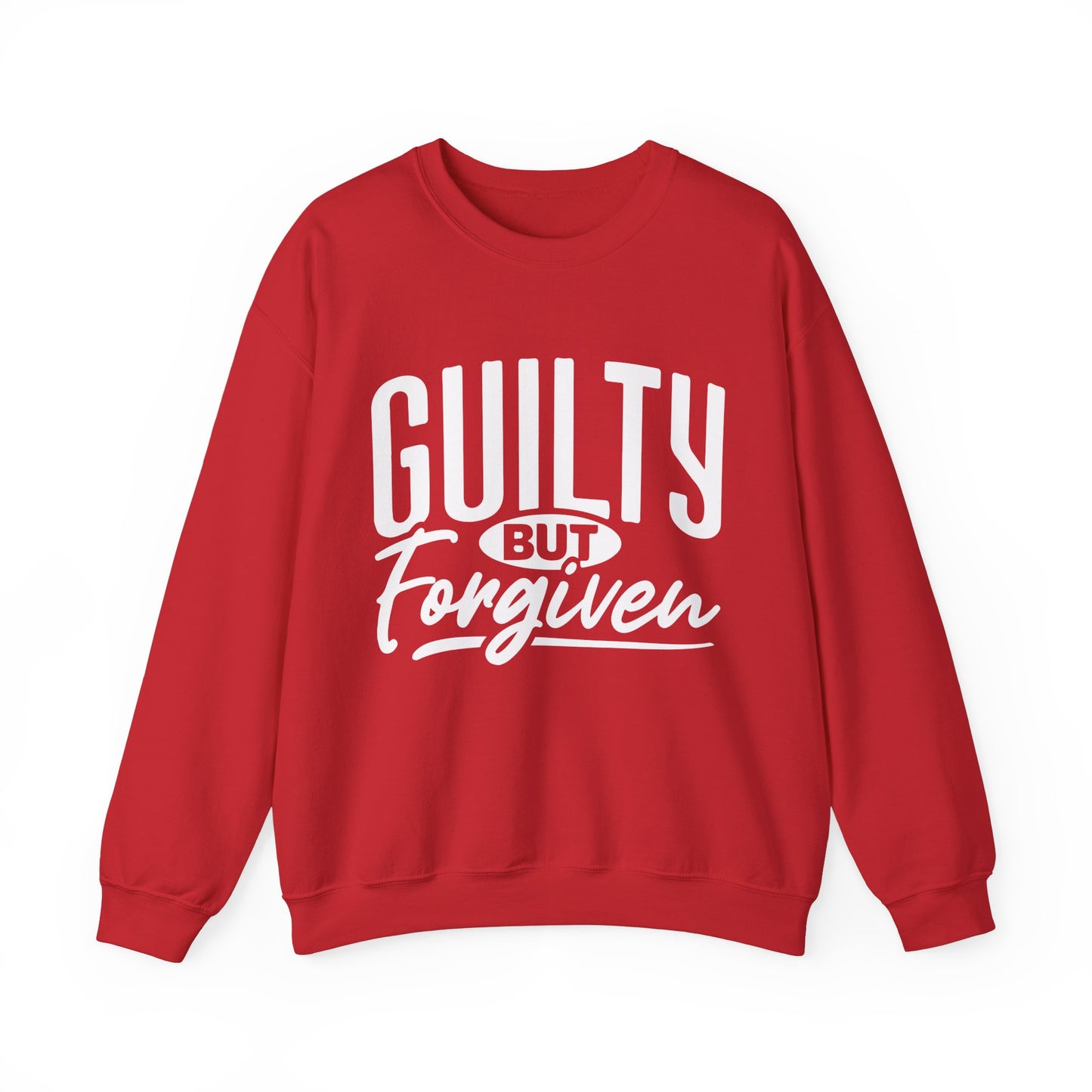 Guilty But Forgiven ,Unisex Heavy Blend™ Crewneck Sweatshirt