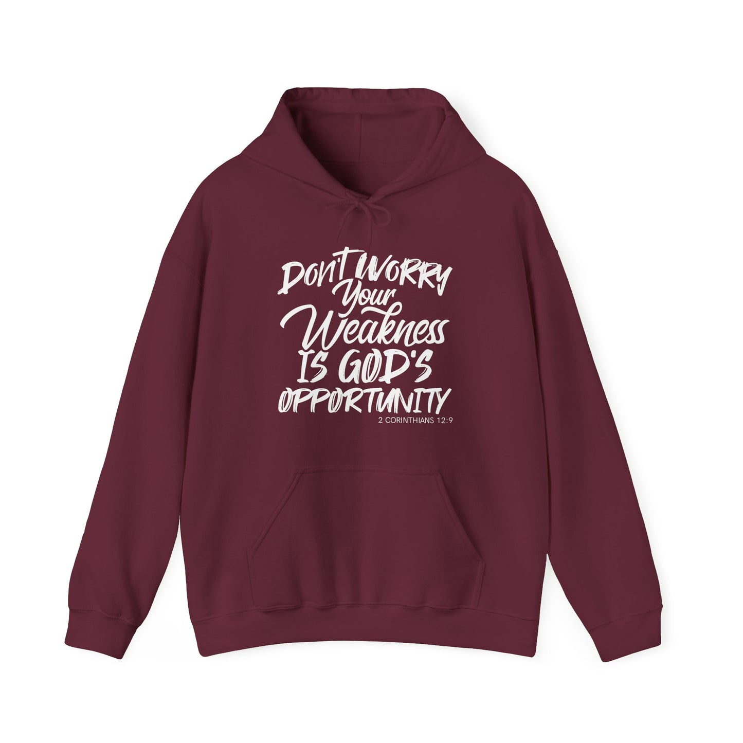 Don't Worry, Cozy Hooded Sweatshirt for Ultimate Comfort