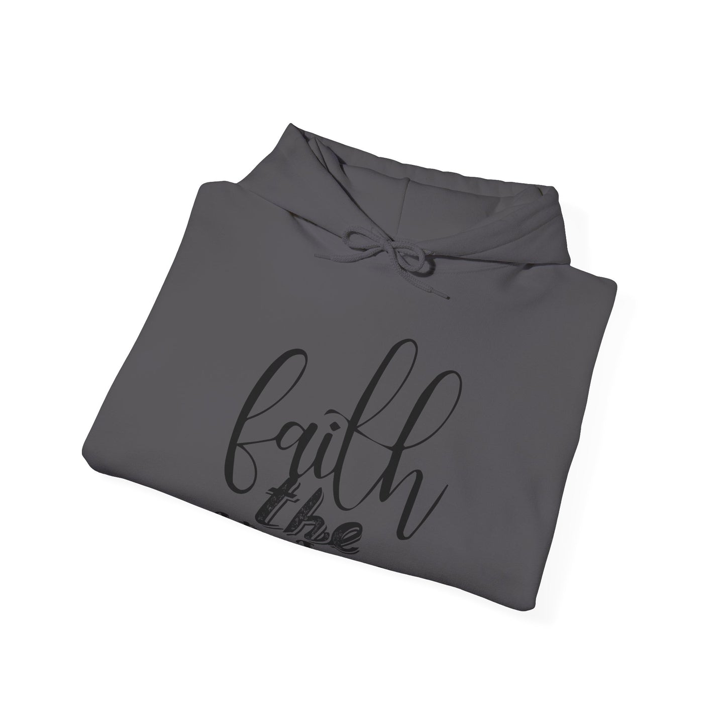 Faith, The Active Ingredient! Hooded Sweatshirt - Crafted for Comfort and Relaxation