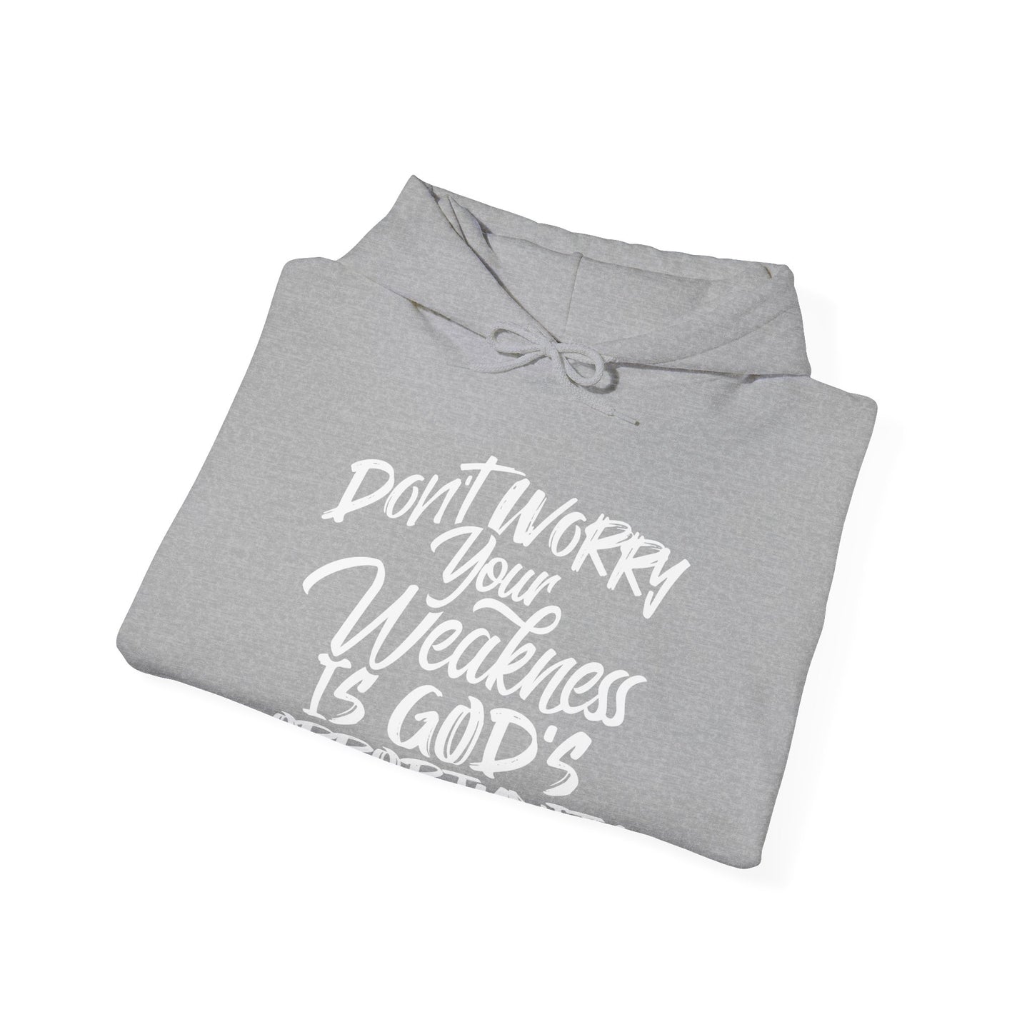 Don't Worry, Cozy Hooded Sweatshirt for Ultimate Comfort
