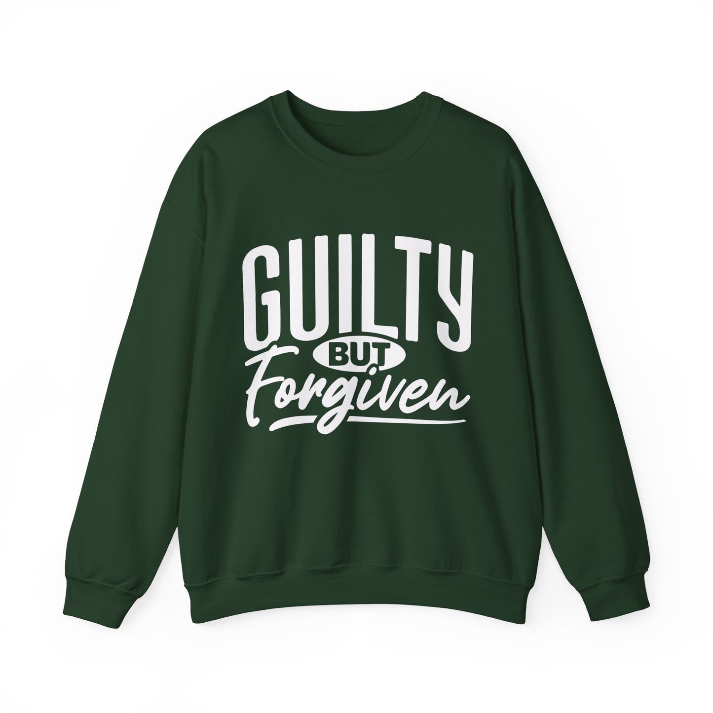 Guilty But Forgiven ,Unisex Heavy Blend™ Crewneck Sweatshirt