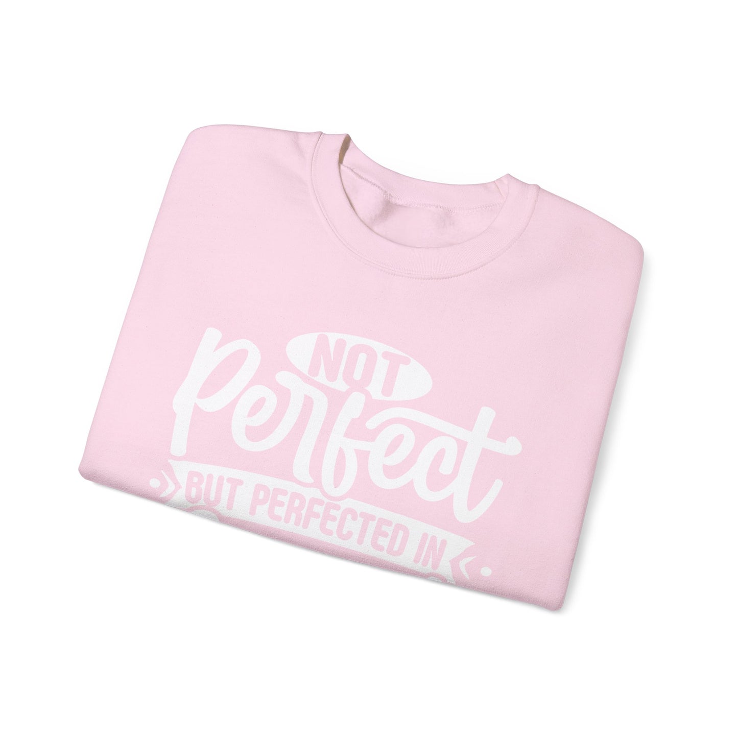 Not Perfect, But Perfected In Christ, Cozy Sweatshirt