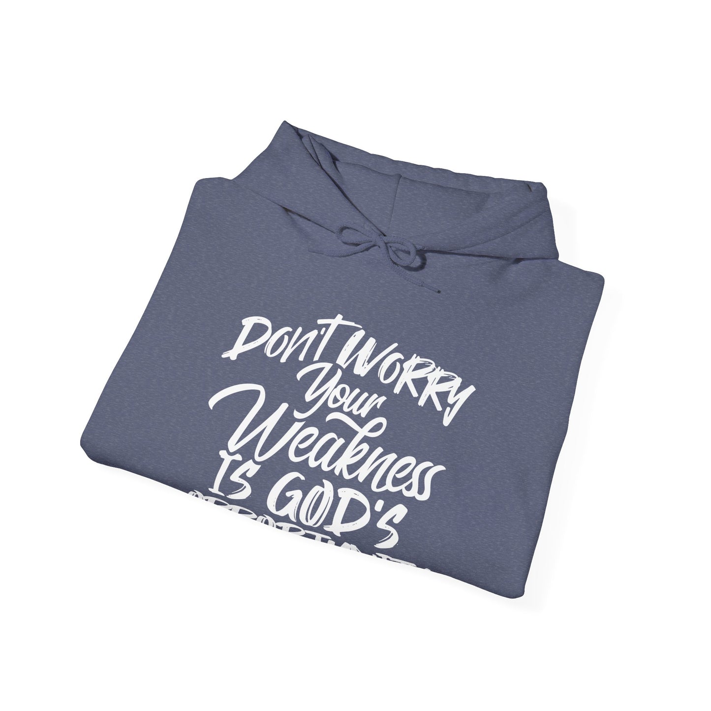 Don't Worry, Cozy Hooded Sweatshirt for Ultimate Comfort