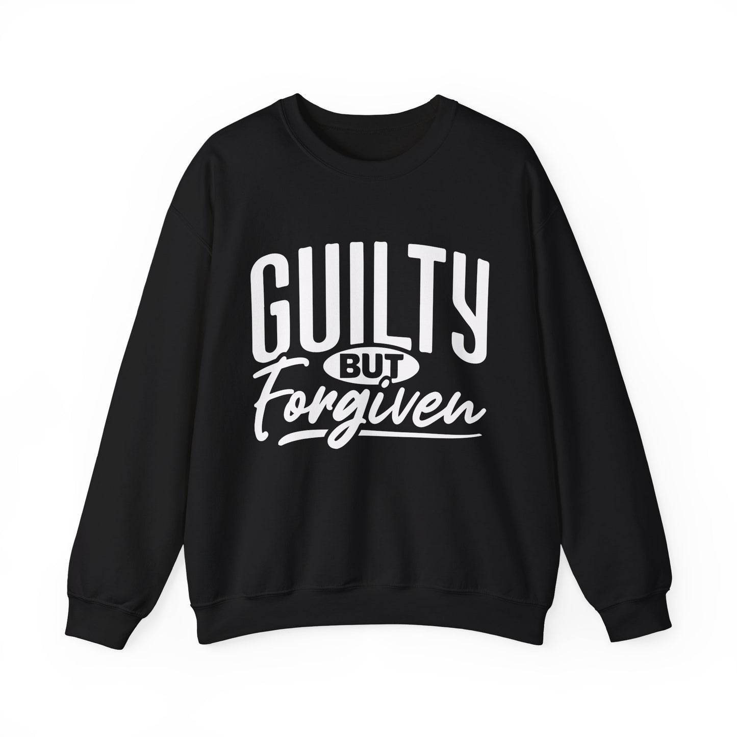 Guilty But Forgiven ,Unisex Heavy Blend™ Crewneck Sweatshirt