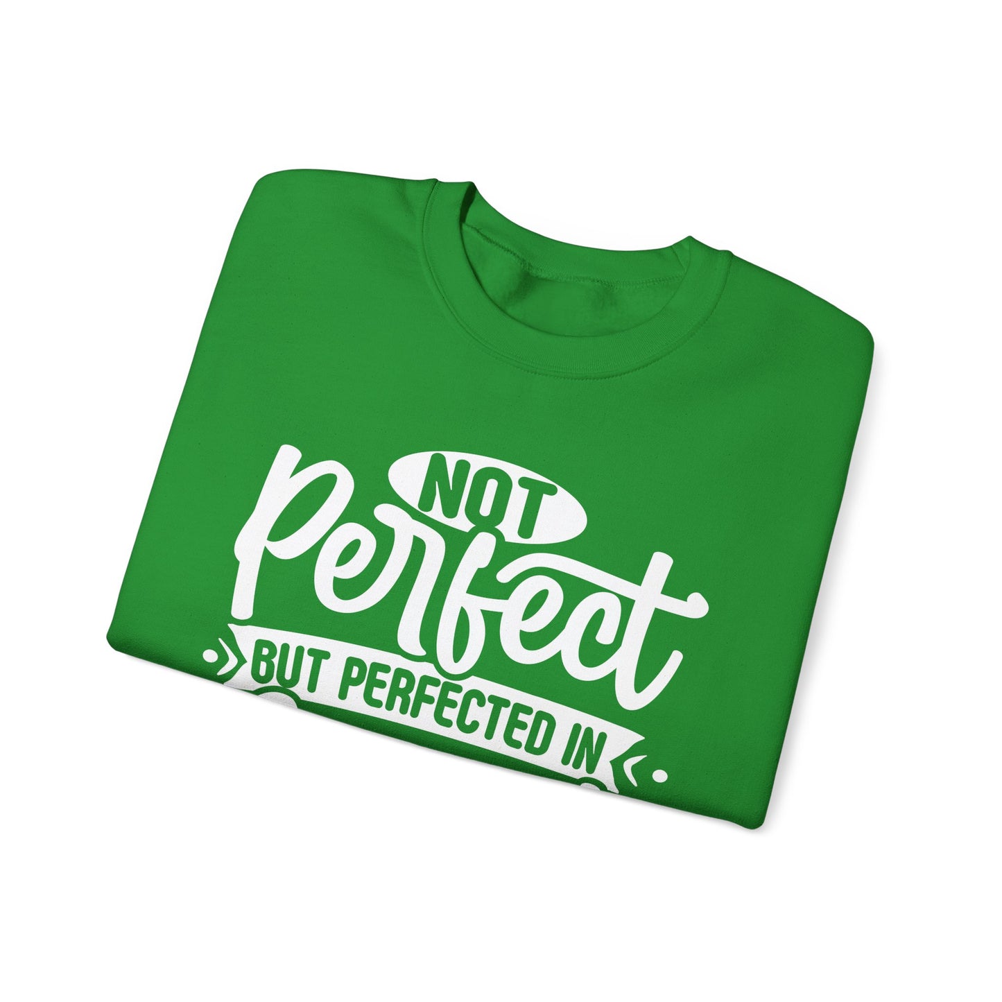 Not Perfect, But Perfected In Christ, Cozy Sweatshirt