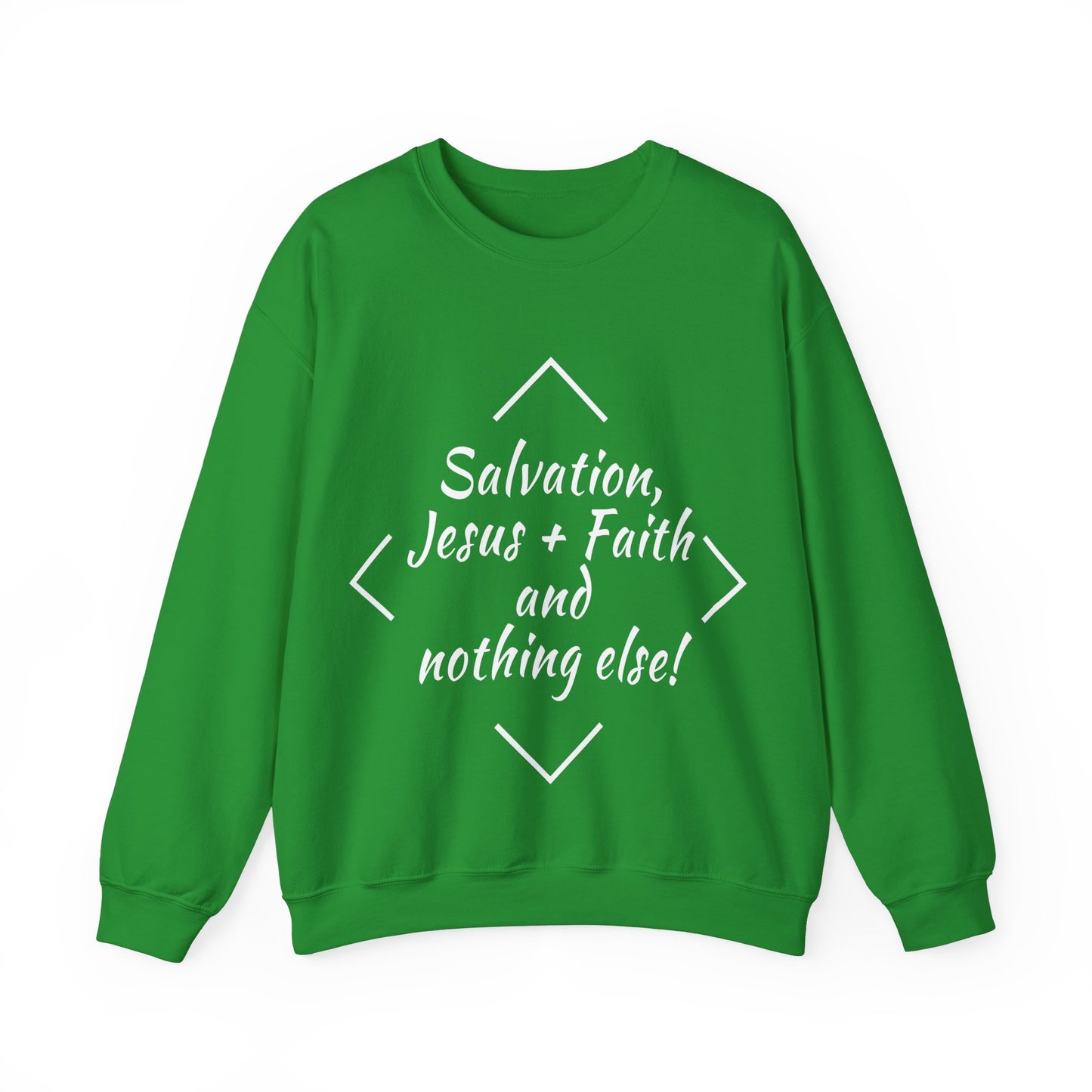 Salvation, Jesus + Faith, Unisex Heavy Blend™ Crewneck Sweatshirt