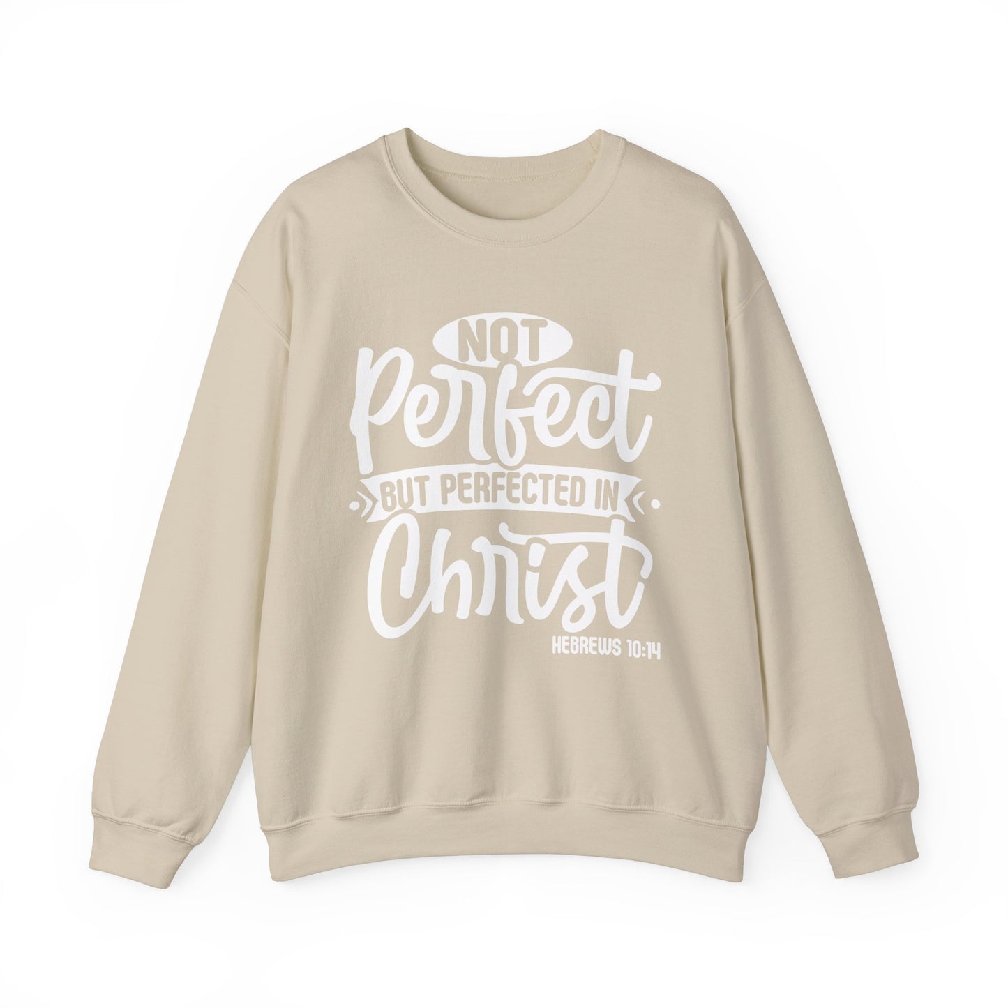 Not Perfect, But Perfected In Christ, Cozy Sweatshirt