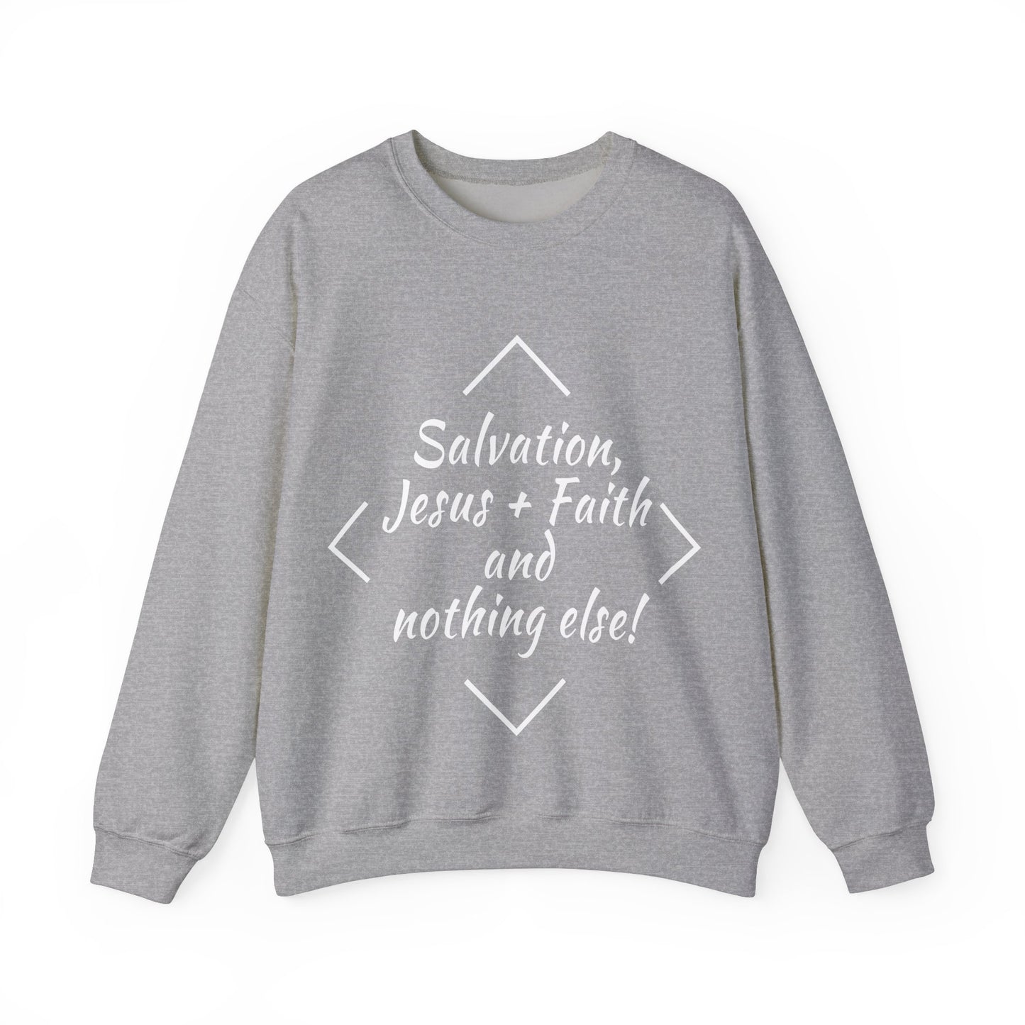Salvation, Jesus + Faith, Unisex Heavy Blend™ Crewneck Sweatshirt