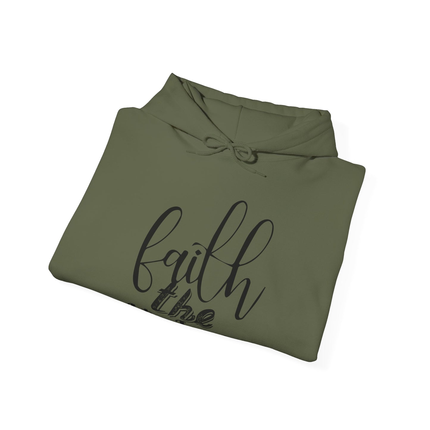 Faith, The Active Ingredient! Hooded Sweatshirt - Crafted for Comfort and Relaxation
