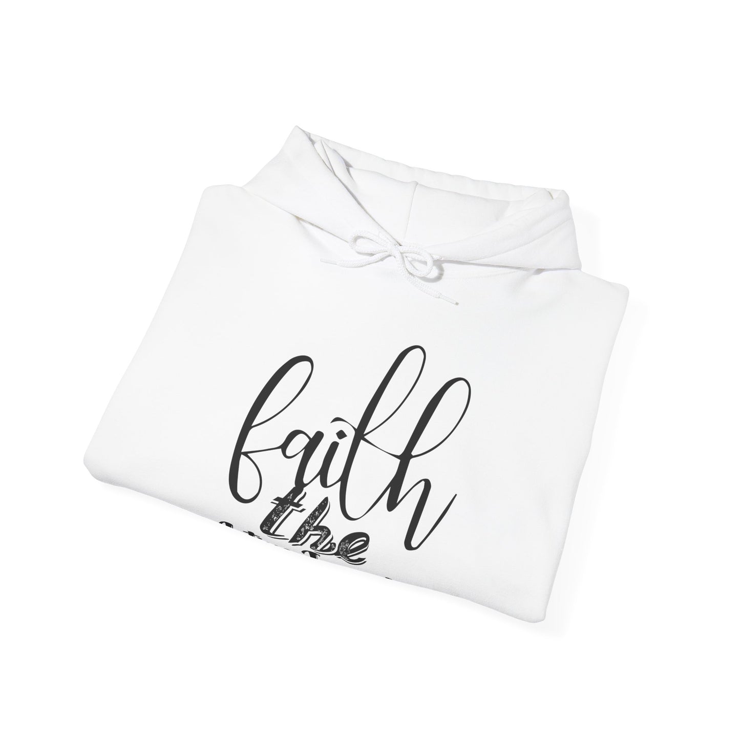 Faith, The Active Ingredient! Hooded Sweatshirt - Crafted for Comfort and Relaxation