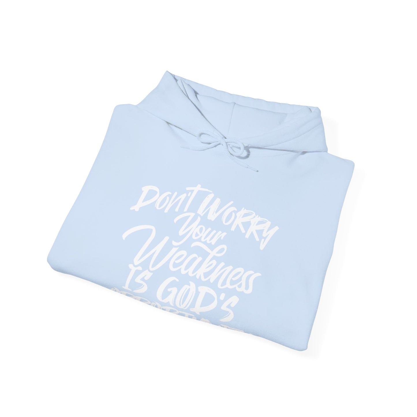 Don't Worry, Cozy Hooded Sweatshirt for Ultimate Comfort