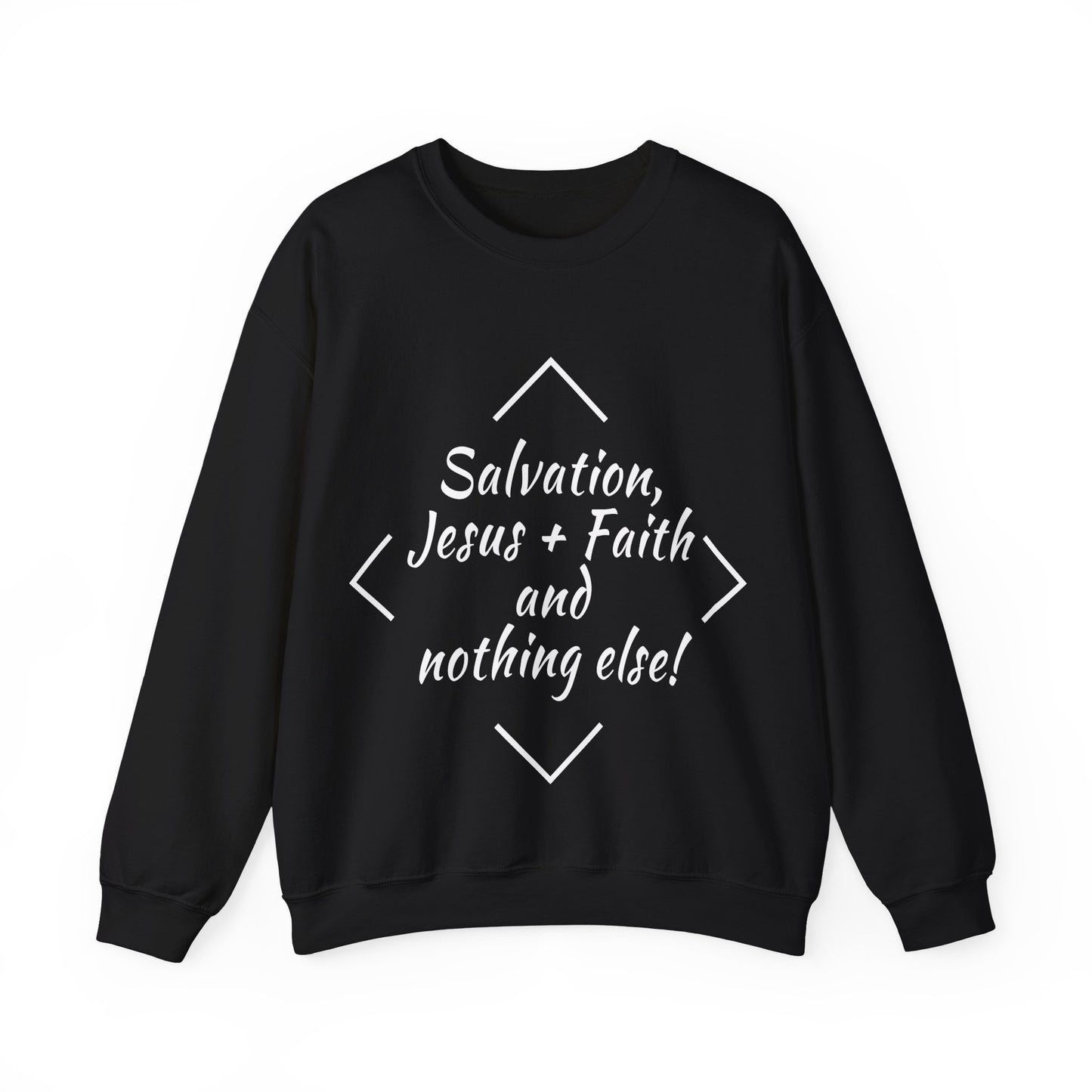 Salvation, Jesus + Faith, Unisex Heavy Blend™ Crewneck Sweatshirt