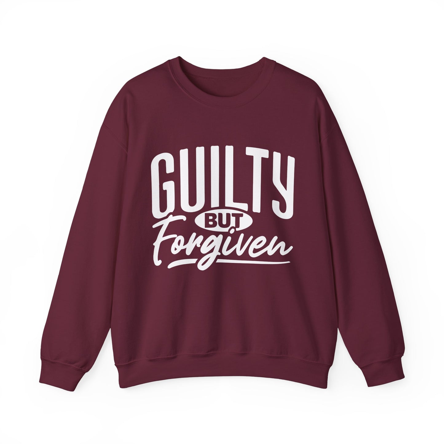 Guilty But Forgiven ,Unisex Heavy Blend™ Crewneck Sweatshirt