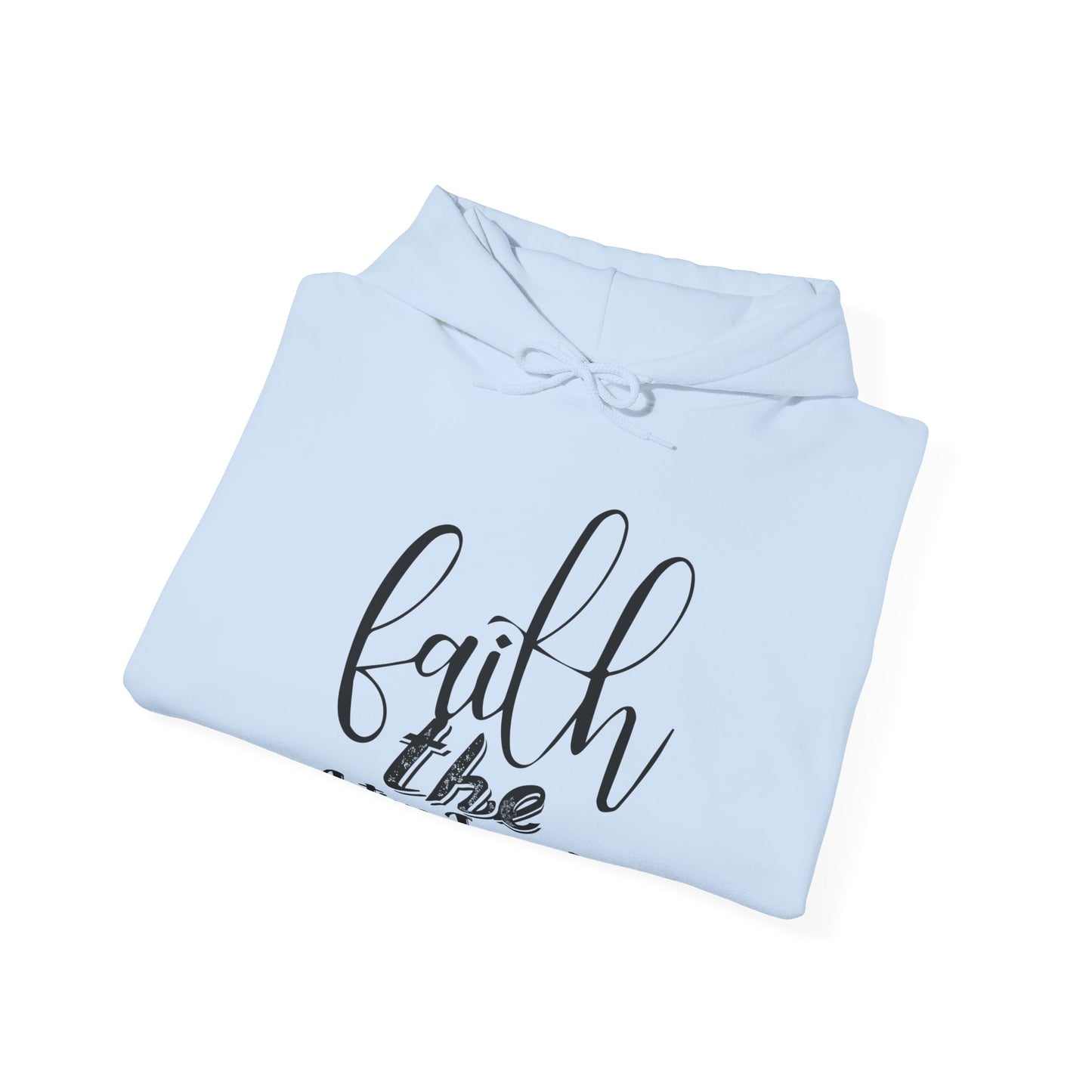 Faith, The Active Ingredient! Hooded Sweatshirt - Crafted for Comfort and Relaxation