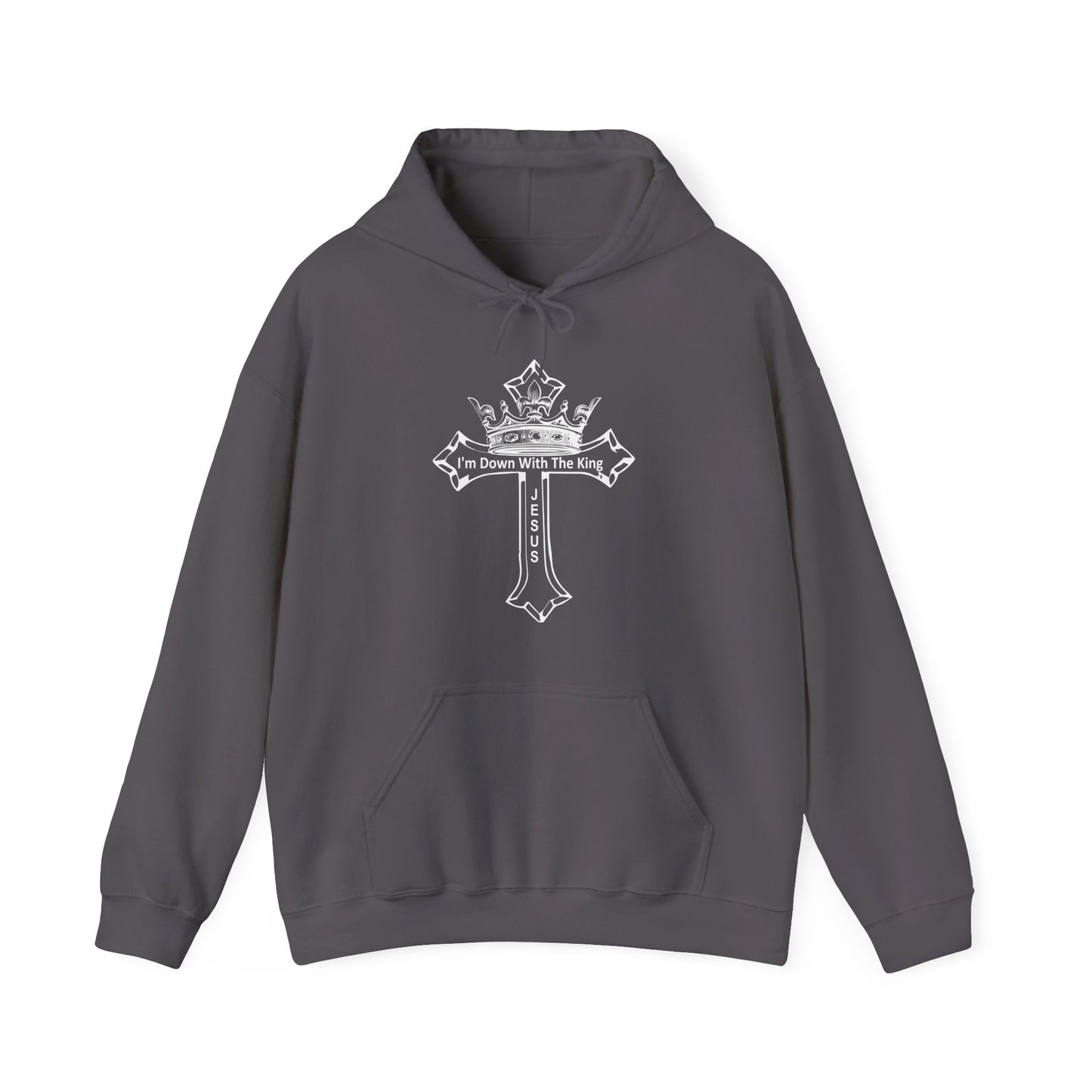 I'm Down With The King, Cozy Hoodie for Ultimate Relaxation - Crafted for Comfort