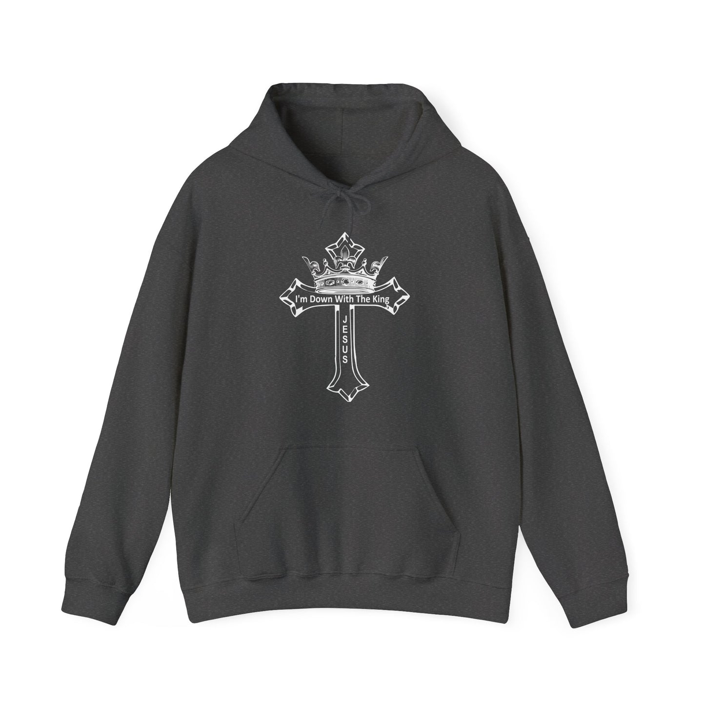 I'm Down With The King, Cozy Hoodie for Ultimate Relaxation - Crafted for Comfort