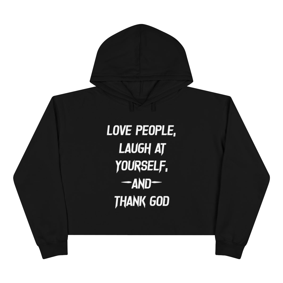 Love People Thank God Crop