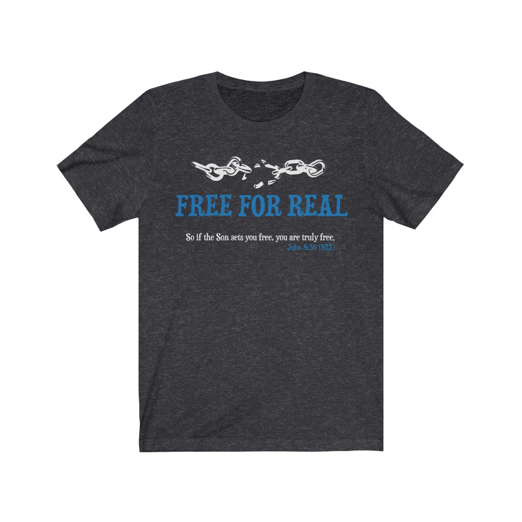Free For Real , Bella Canvas Luxury Unisex Jersey