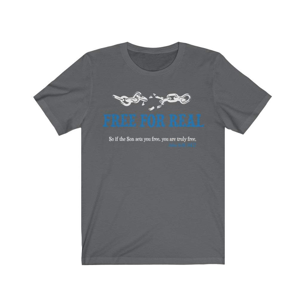 Free For Real , Bella Canvas Luxury Unisex Jersey