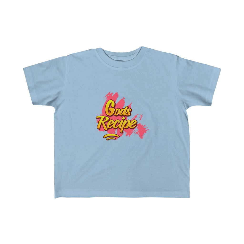 Toddler Tee - God's Recipe Soft Jersey Shirt for Sensitive Skin