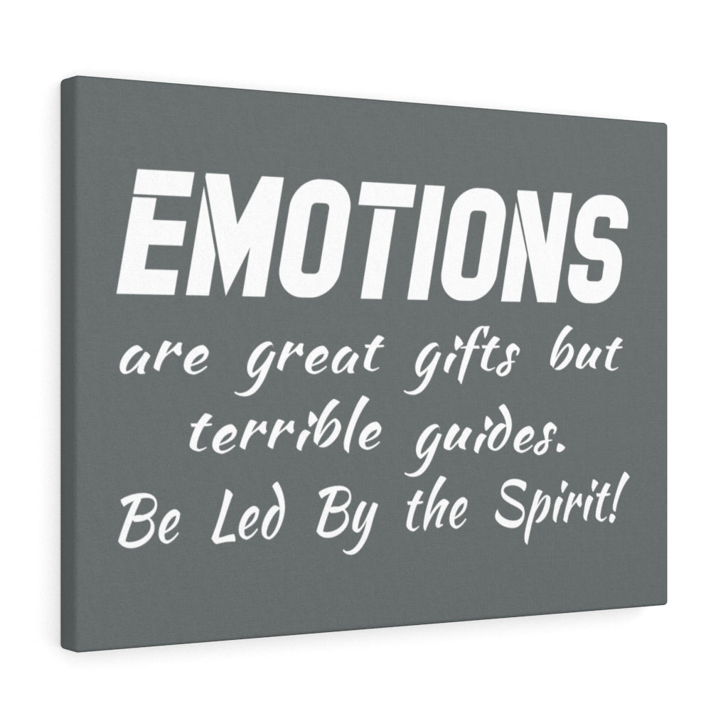 Emotions Are Great Gifts, Canvas Gallery Wraps