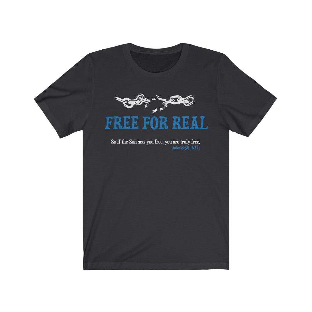 Free For Real , Bella Canvas Luxury Unisex Jersey