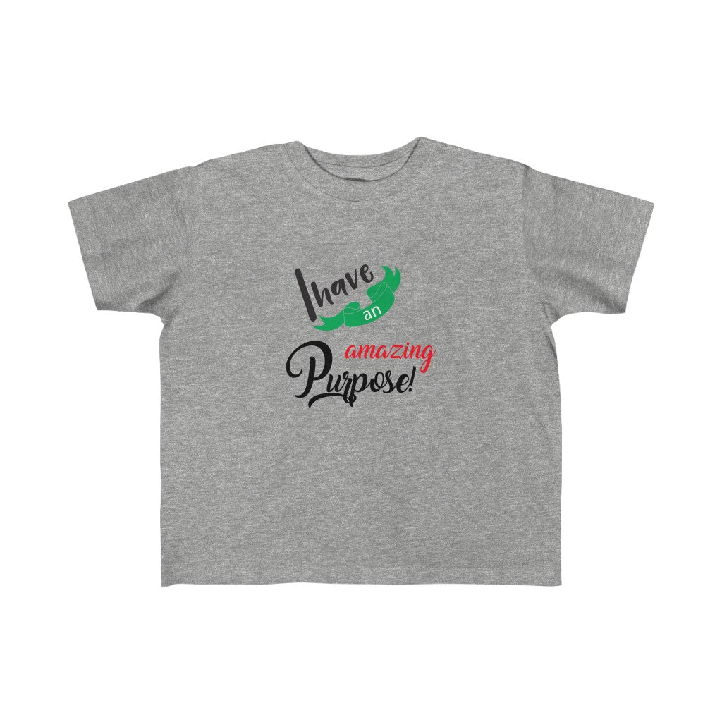 Toddler Tee - Soft and Durable with High Quality Print