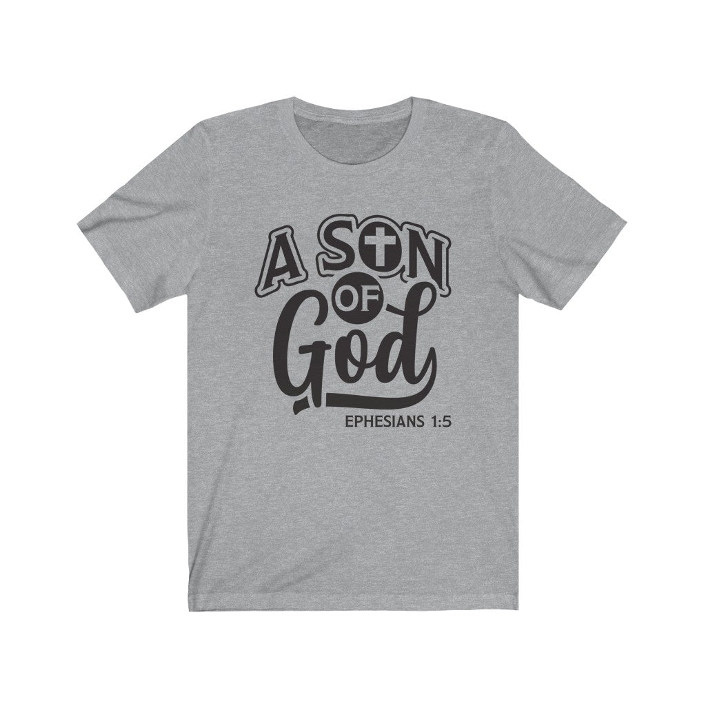 A Son Of God , Bella Canvas Luxury Unisex Jersey
