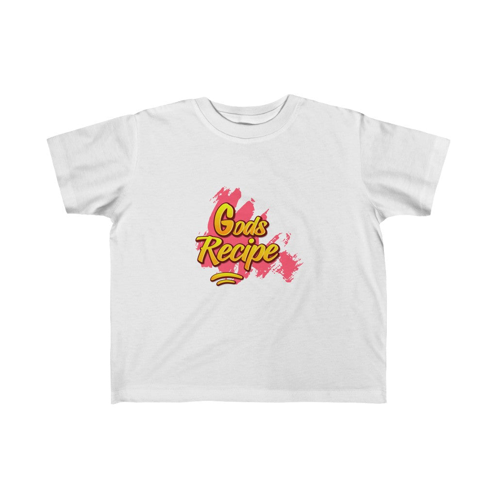 Toddler Tee - God's Recipe Soft Jersey Shirt for Sensitive Skin