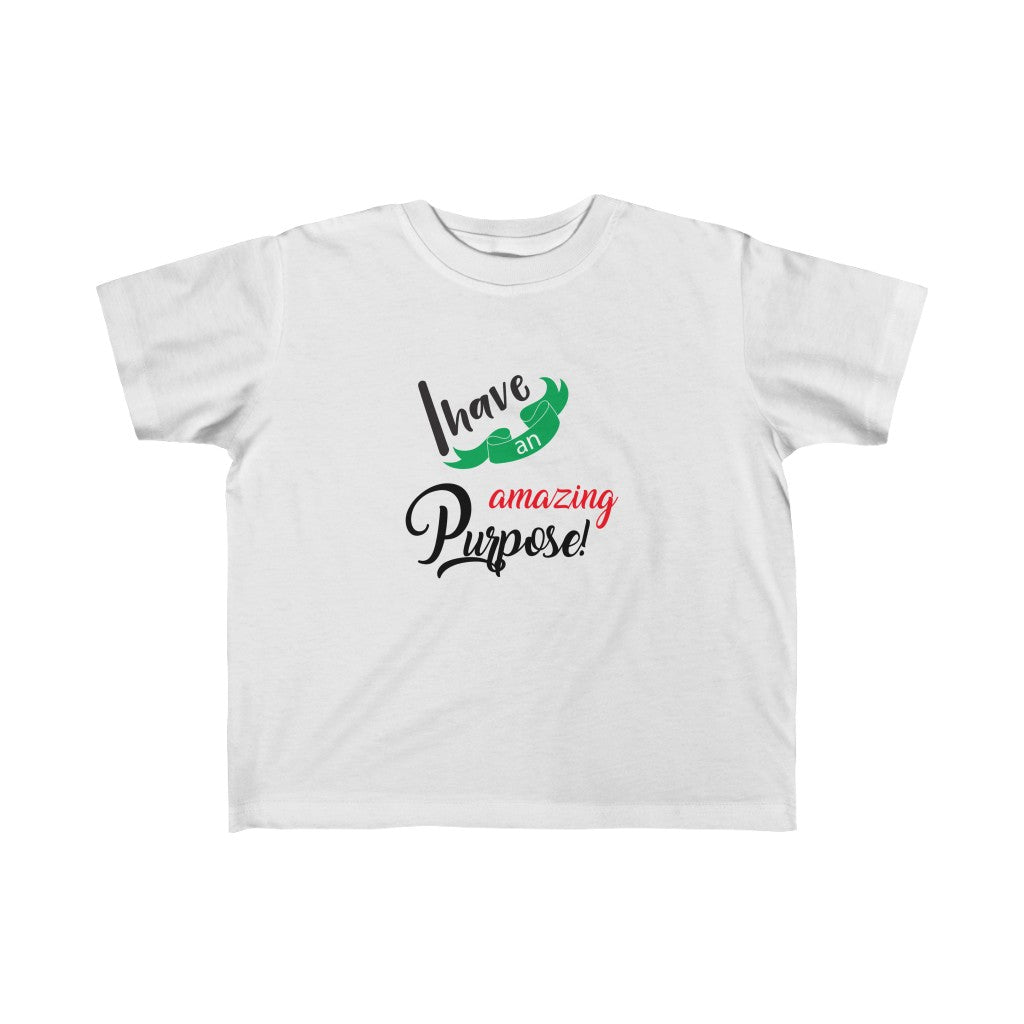 Toddler Tee - Soft and Durable with High Quality Print