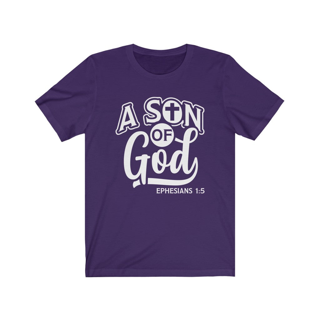 A Son Of God, Bella Canvas Luxury Unisex Jersey