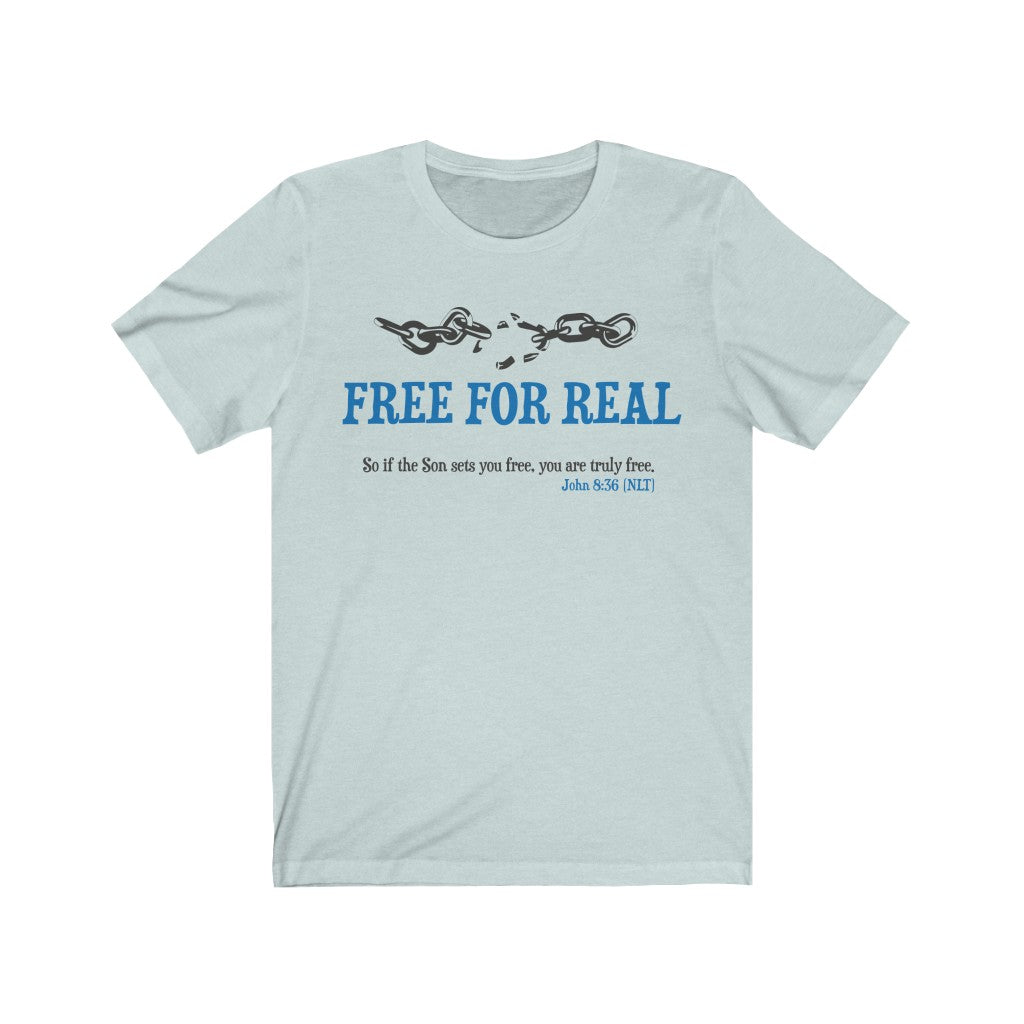 Free For Real , Bella Canvas Luxury Unisex Jersey
