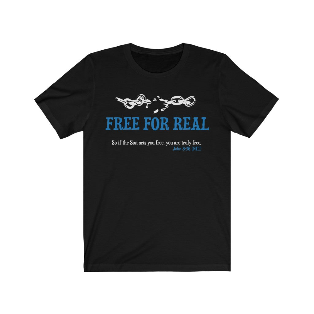 Free For Real , Bella Canvas Luxury Unisex Jersey