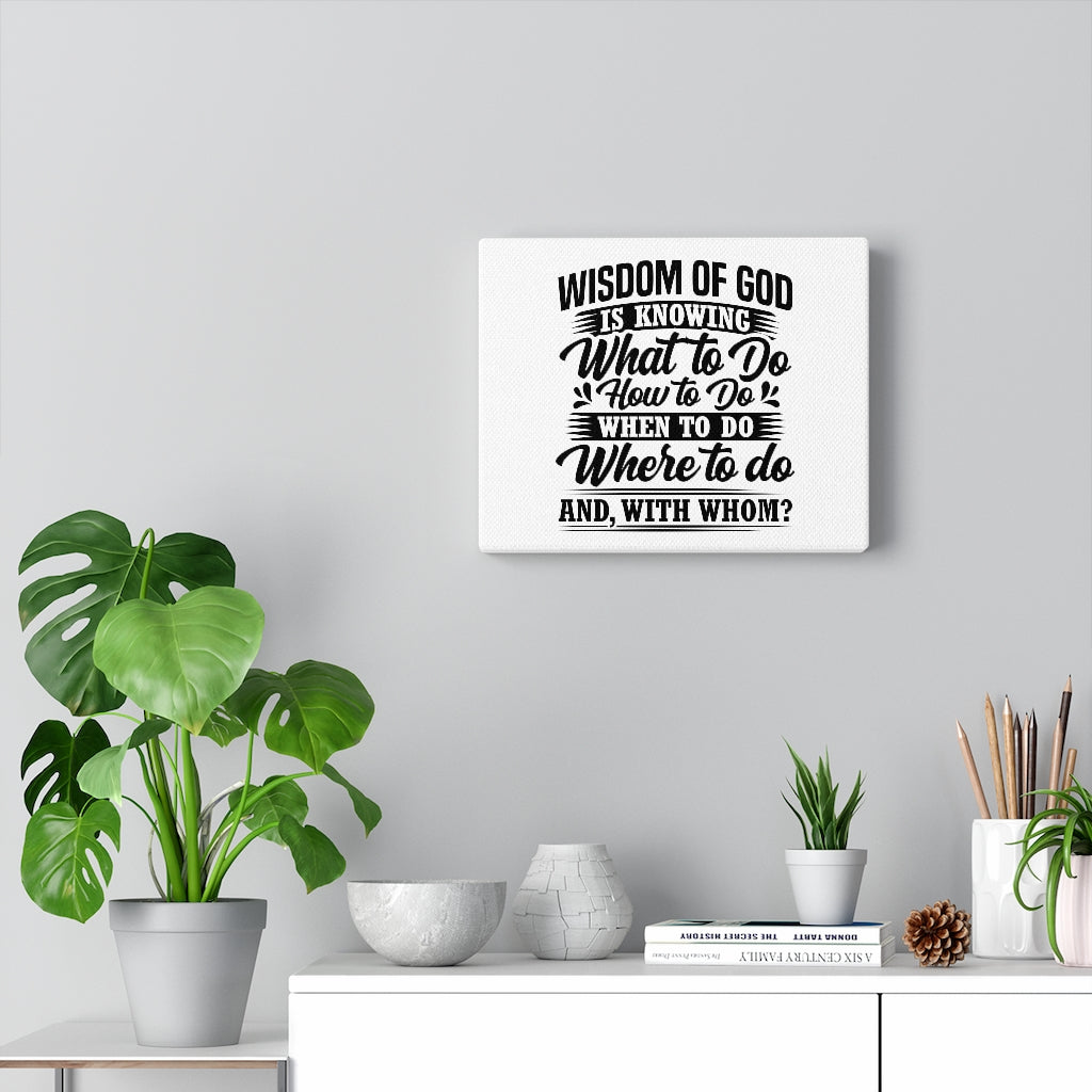 Wisdom Of God , Canvas Gallery Wraps