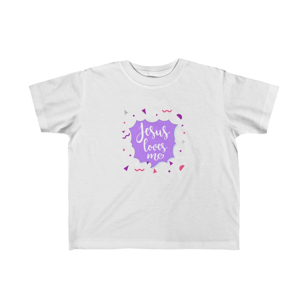Jesus Loves Me Kid's Fine Jersey Tee