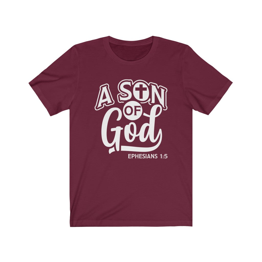 A Son Of God, Bella Canvas Luxury Unisex Jersey
