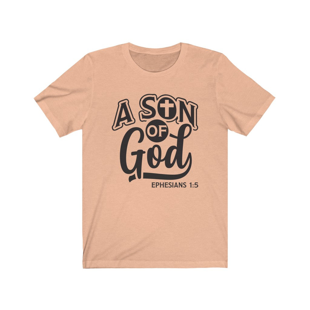A Son Of God , Bella Canvas Luxury Unisex Jersey