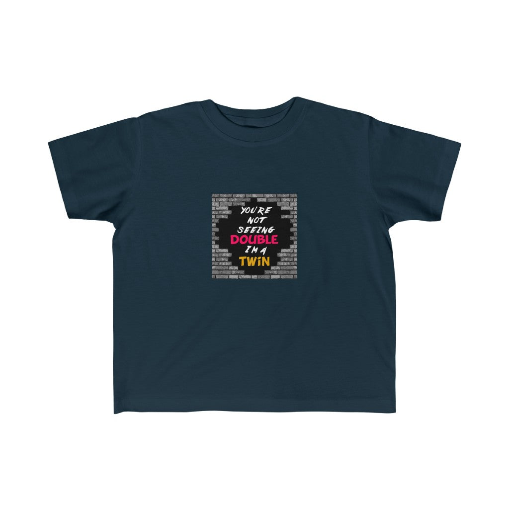 You're Not Seeing Double, Twin Kid's Fine Jersey Tee